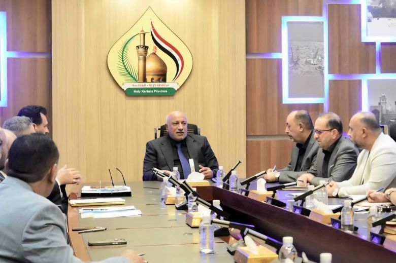 محافظ كربلاء يوجه بتسريع إجراءات مبادرة المليون قطعة أرض سكنية ومعالجة التجاوزات والعقود الزراعية