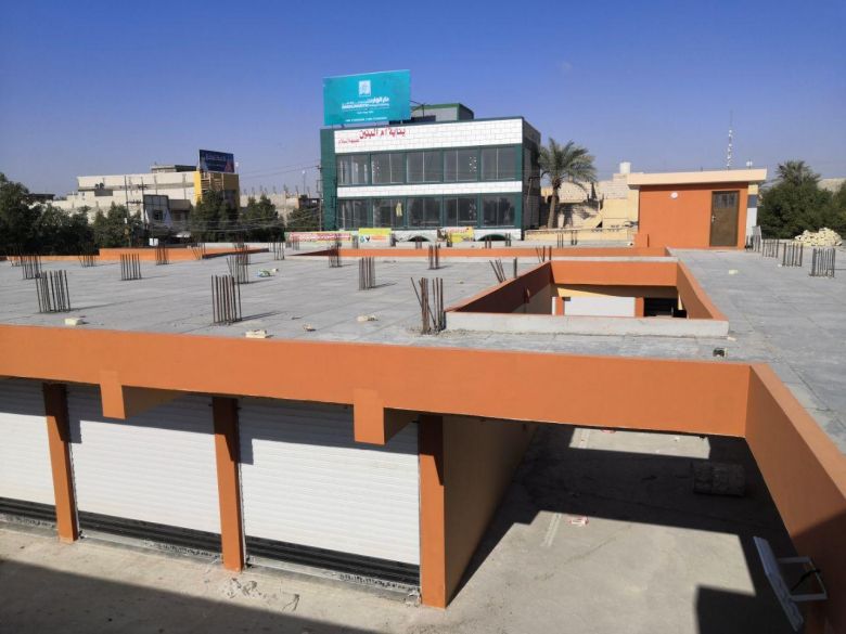 بلدية كربلاء تنتهي من المرحلة الأولى لإنشاء سوق نظامي في حي الحر