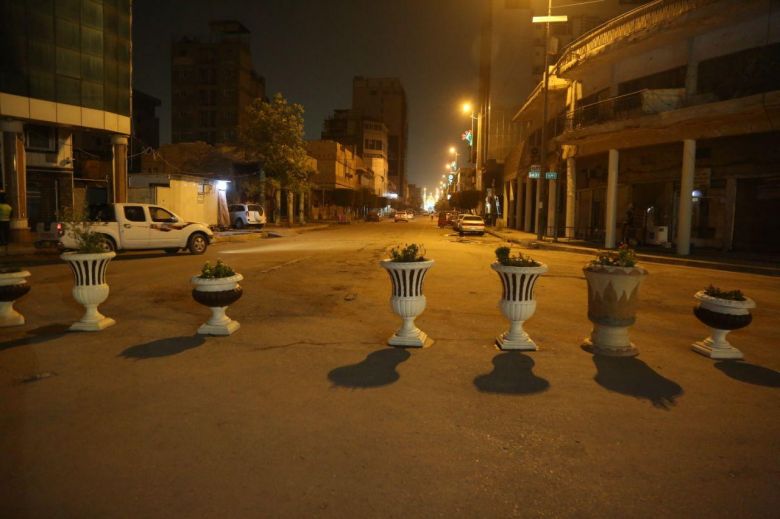 حملة لإزالة التجاوزات والمناظر غير الحضارية داخل مركز مدينة كربلاء