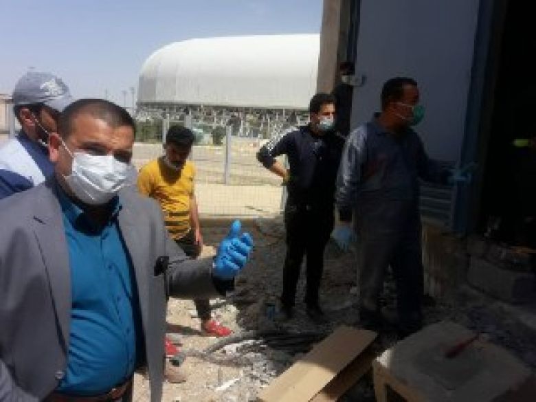 حكومة كربلاء: تم تجهيز فندق ملعب كربلاء الدولي لحجر المصابين بفايروس كورونا