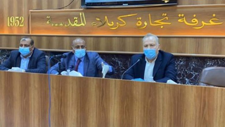 خلية الدعم اللوجستي في كربلاء تستمر في عطائها بإشراف مباشر من رئيس خلية الازمة المحلية