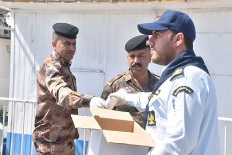 حملات التعفير في كربلاء تتجاوز الحدود الادارية للمحافظة لتحصينها من فيروس كورونا