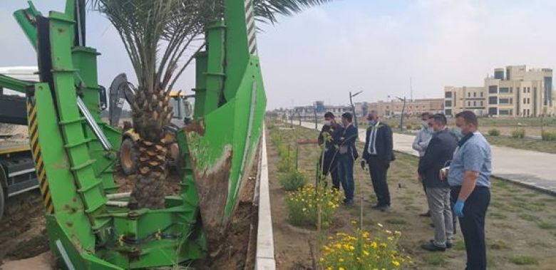 جامعة كربلاء تطلق حملة لزراعة فسائل النخيل