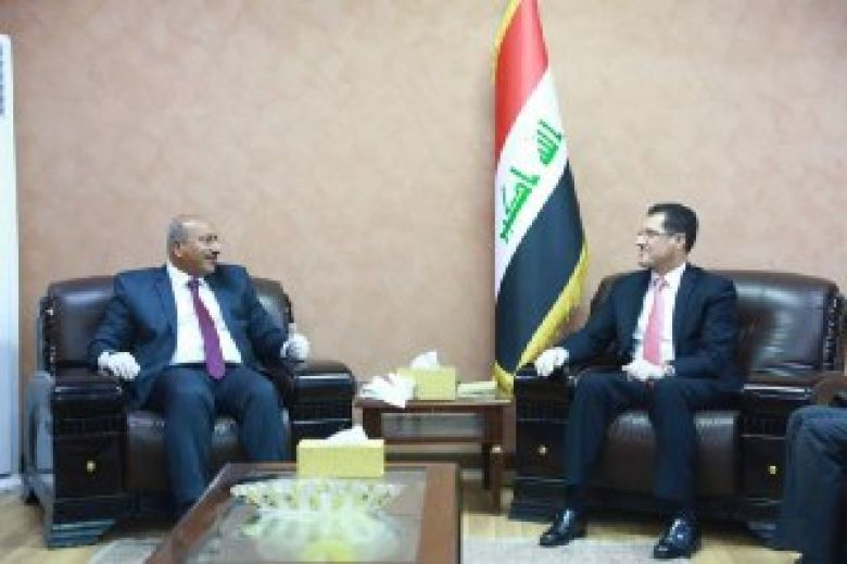 محافظ كربلاء المقدسة يلتقي بوزير التخطيط، والاخير يشيد بماتقوم به حكومة كربلاء المحلية