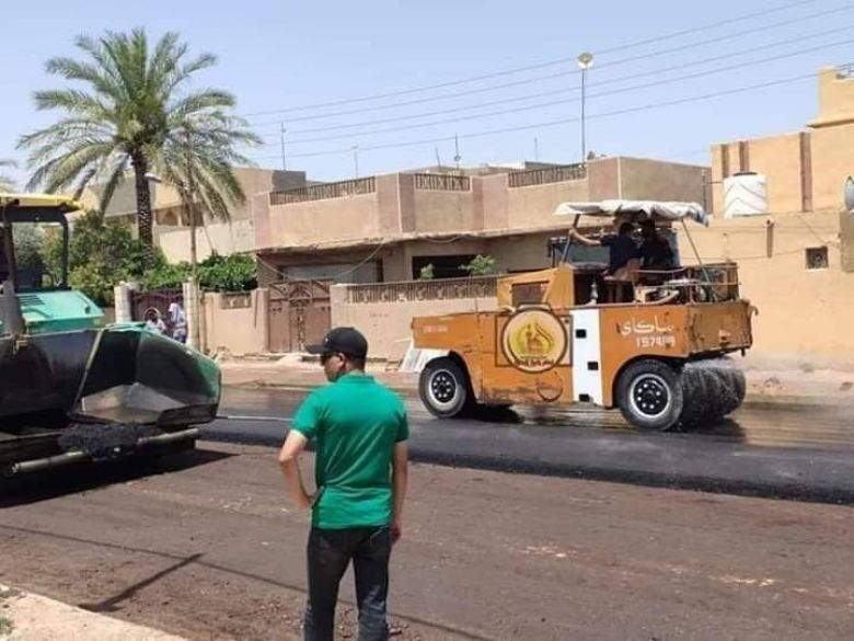 تنفيذا لتوجيهات الخطابي: البلدية تنجز مشروعي إكساء الجمعية وحي البلدية في قضاء الهندية