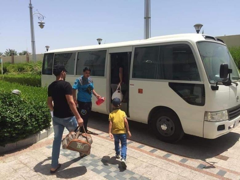 مغاردة (  ٨٨ ) ملامسا ً من  الاستضافة  الصحية  في كربلاء