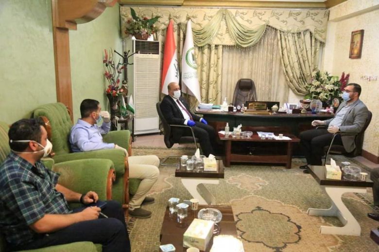 محافظ كربلاء المقدسة يطلع على الخطط الاستثمارية في المحافظة