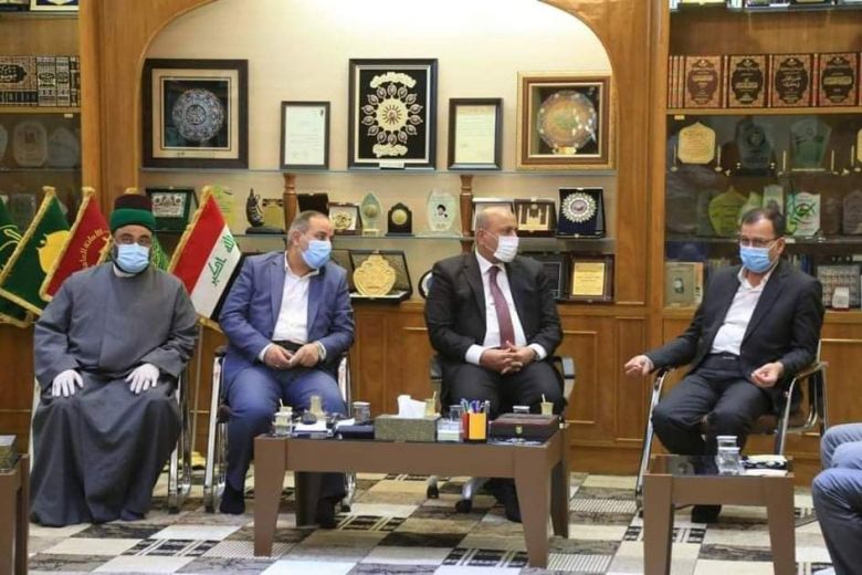 الخطابي يلتقي أمين عام العتبة العبّاسية المقدّسة بهدف تطوير شوارع المدينة القديمة