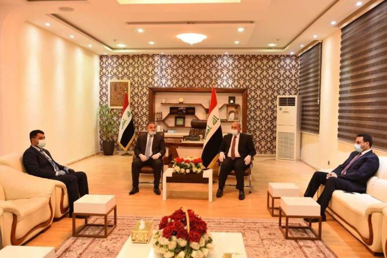 محافظ كربلاء المقدسة يلتقي النائب احمد الجبوري وبحضور النائب زياد الجنابي