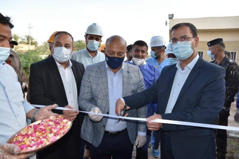 بحضور محافظ كربلاء المقدسة: افتتاح بناية الحياة الرابعة في كربلاء