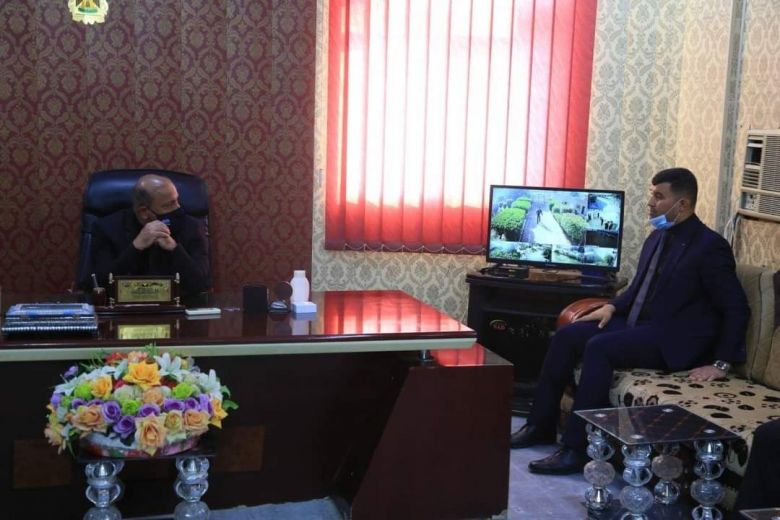 محافظ كربلاء المقدسة يزور قضاء الهندية للإطلاع على أهم مشاريع القضاء