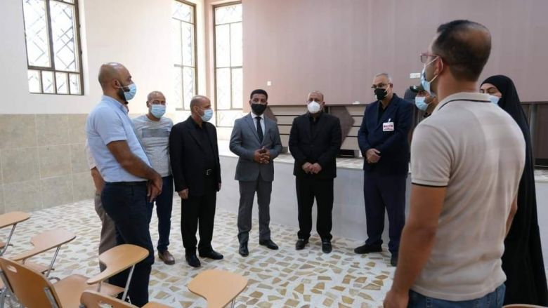 محافظ كربلاء المقدسة يفتتح ثانوية حي النضال ويؤكد أن خطط الاعمار متنوعة وليست محددة في جانب واحد