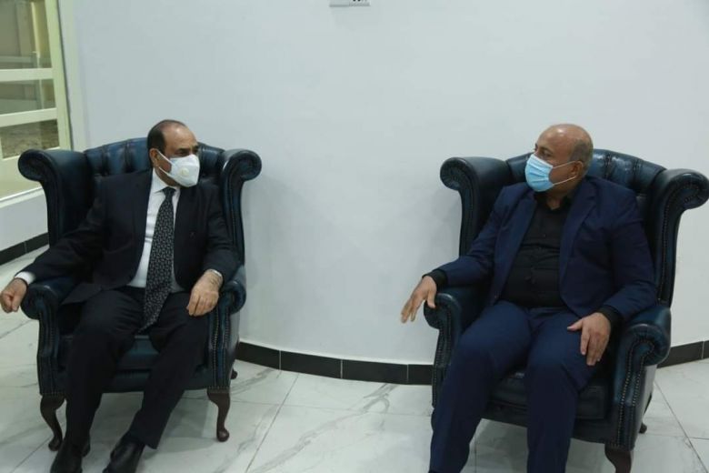 محافظ كربلاء المقدسة يلتقي وزير النقل لبحث انسيابية خطة النقل لزيارة الأربعين