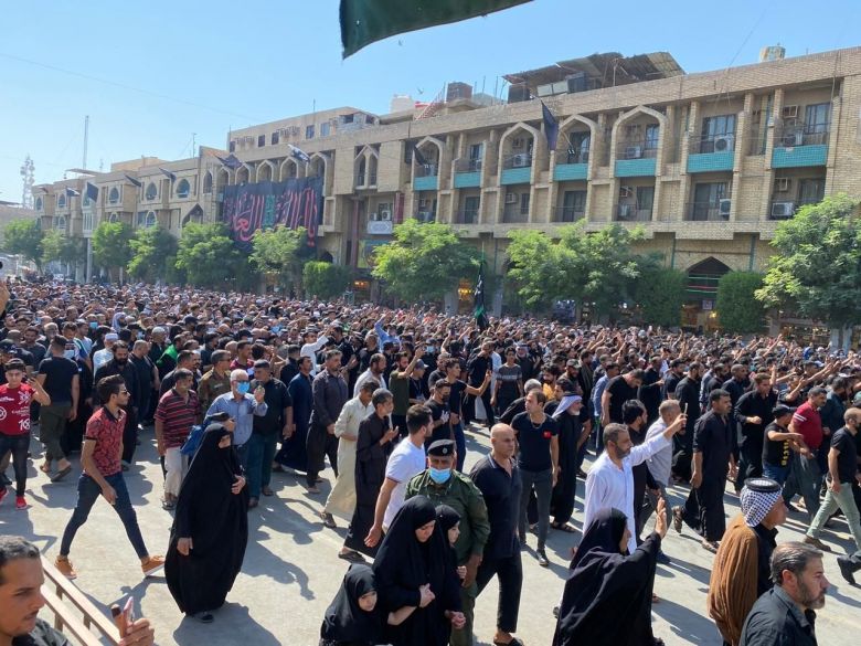 بالصور:بعد تشيع مهيب لجثمانه، محافظة كربلاء تعلن الحداد على رحيل الخطيب الحسيني جاسم الطويرجاوي