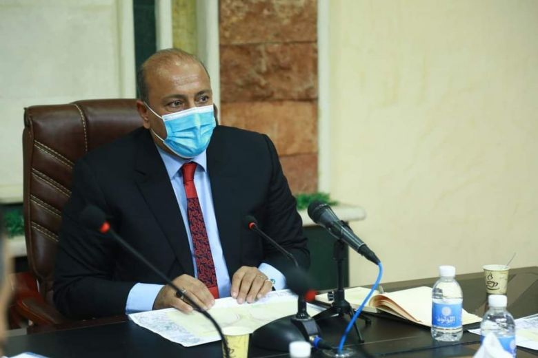 محافظ كربلاء المقدسة يوجه البلدية والزراعة لتذليل الصعوبات في مشروع دوار الامام الحسين