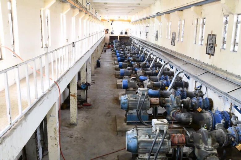 مدير ماء كربلاء المقدسة  يزور محطة ماء Bs3 للإطلاع على نسبة الانجاز