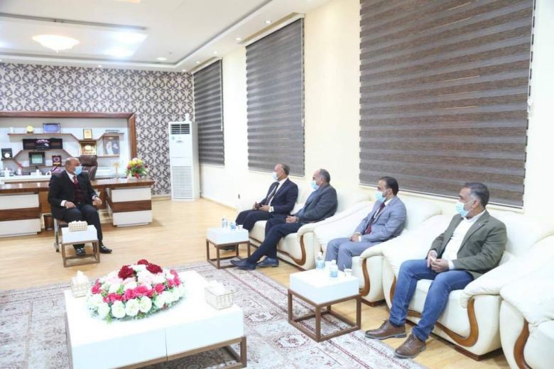 الخطابي يلتقي مدير عام التربية لبحث ومناقشة الواقع التربوي في المحافظة