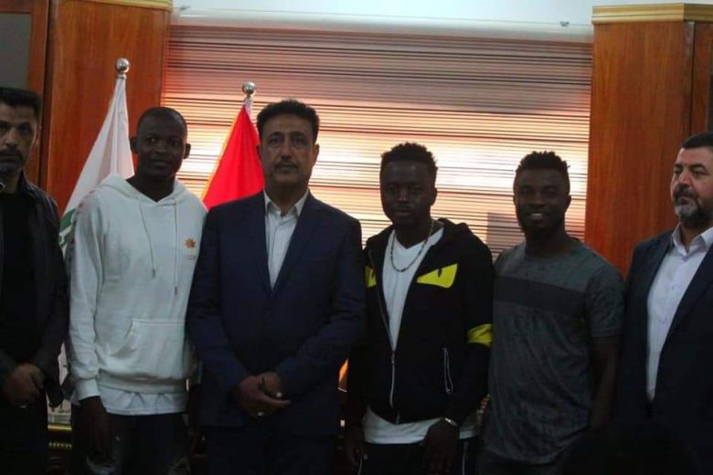 نادي كربلاء الرياضي يستقبل محترفيه الجدد
