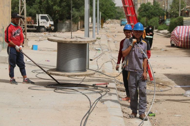 كهرباء كربلاء: استحداث مغذيين من محطة الغدير الثانوية الجديدة