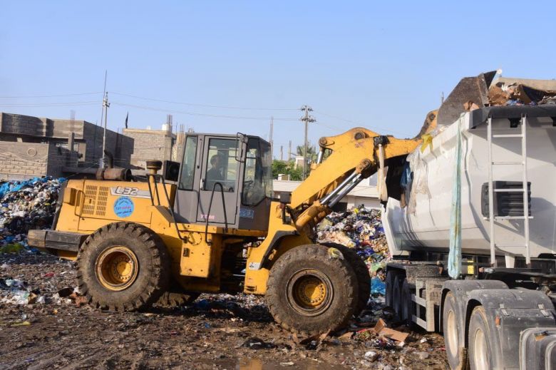 بلدية كربلاء: تم رفع 592,500 طن من النفايات بعد انتهاء زيارة الاربعين