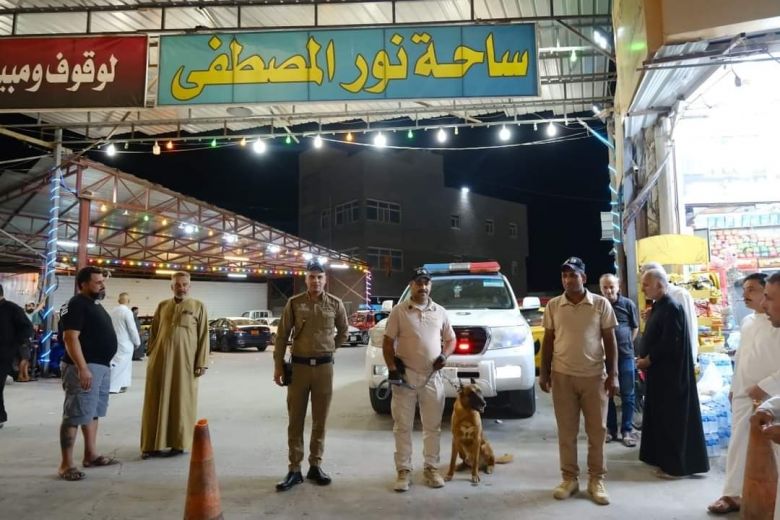 شرطة كربلاء تباشر بجولات تفتيش لساحات وقوف العجلات في المحافظة
