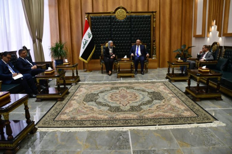 رئيسة هيئة الاستثمار الوطنية : كربلاء نجحت في مجال الاسثمار نتيجة لدور محافظ كربلاء  الداعم للهيئة