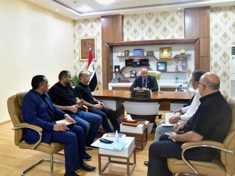في اجتماع عاجل.. الخطابي يناقش رفع مستوى الاطلاقات المائية خلال زيارة الاربعين