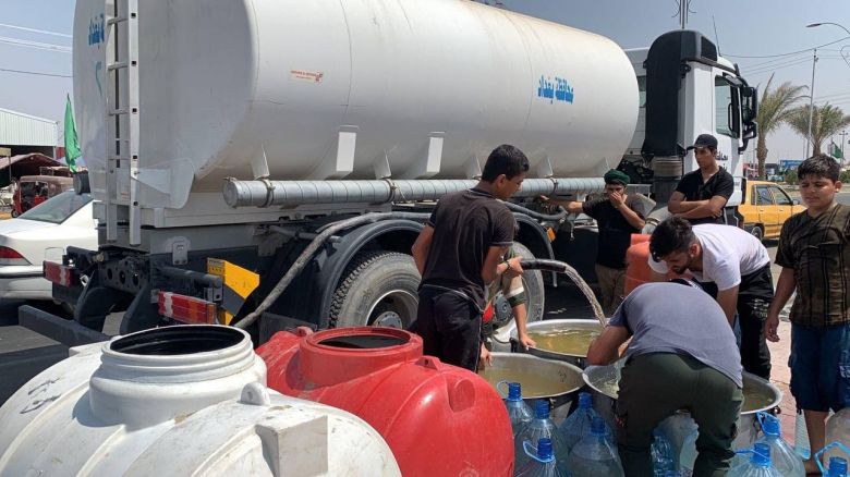ماء كربلاء تعلن مشاركة 181 سيارة حوضية لتوفير المياه خلال الزيارة الأربعينية