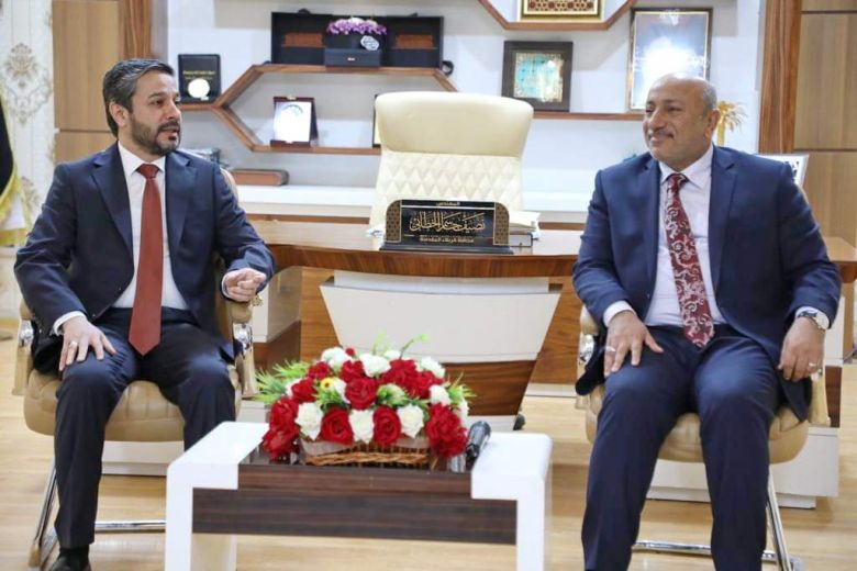محافظ كربلاء يتباحث مع وزير التعليم العالي دعم وتطوير المؤسسات الجامعية في المحافظة