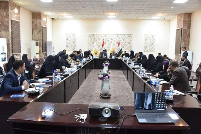 الميالي يترأس الإجتماع التنسيقي لمناقشة المحاور الاستراتيجية الوطنية للمرأة العراقية