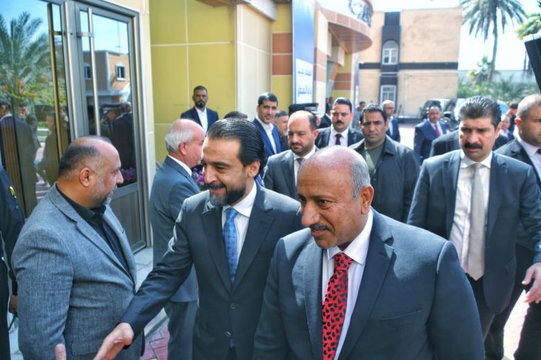 محافظ كربلاء المقدسة يستقبل رئيس مجلس النواب محمد الحلبوسي في ديوان المحافظة