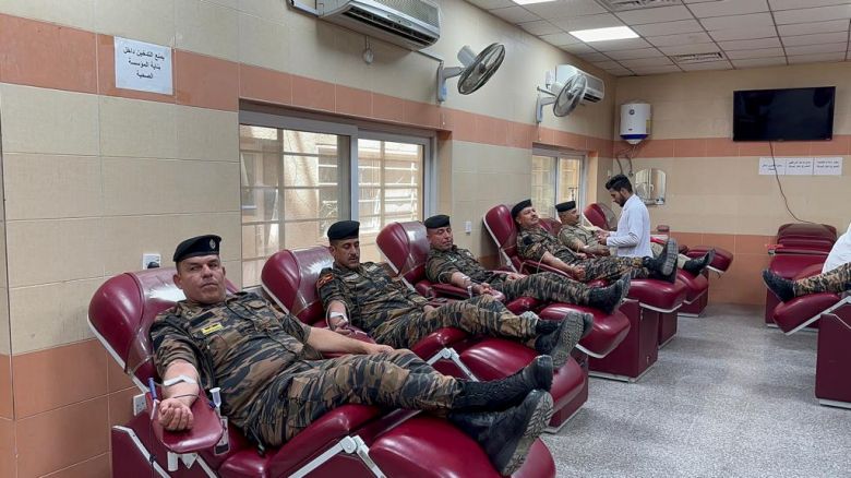 شرطة كربلاء تطلق حملة التبرع بالدم خدمة للمواطن الكربلائي