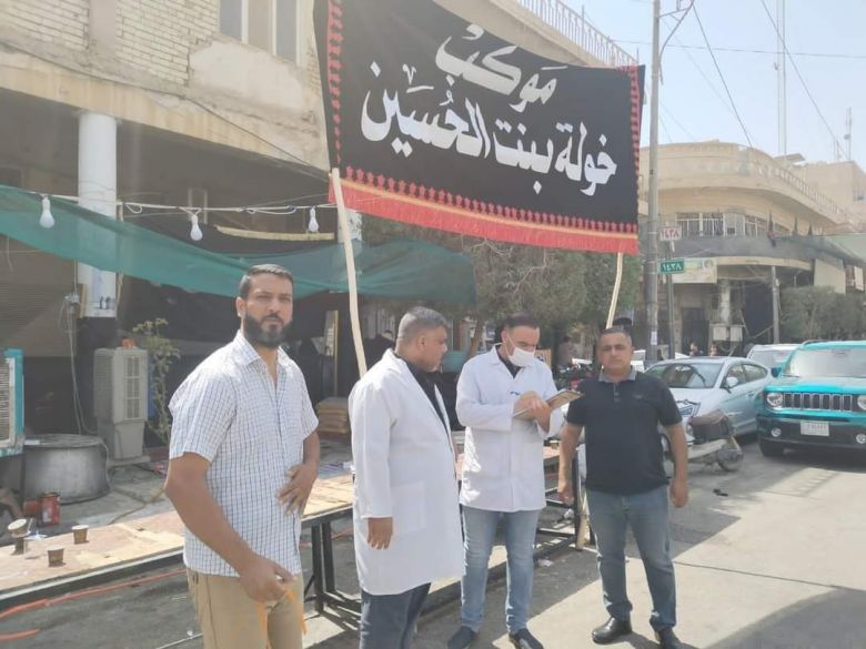 حملات توعوية لاصحاب المواكب الحسينية بضرورة الذبح في المجازر المجازة خلال زيارة عاشوراء