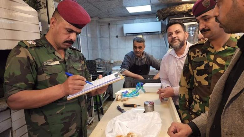 شرطة كربلاء تنفذ حملة موسعة لمتابعة اسعار اللحوم والمواد الغذائية مع قرب شهر رمضان المبارك