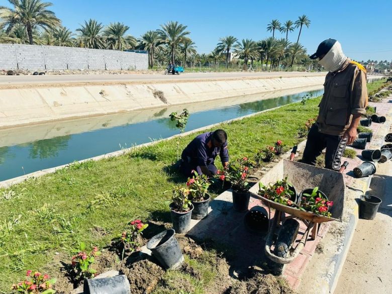 بلدية كربلاء تستنفر جهودها لتقديم الخدمات للزائرين بعید الفطر وتباشر  بخطتها الخدمية
