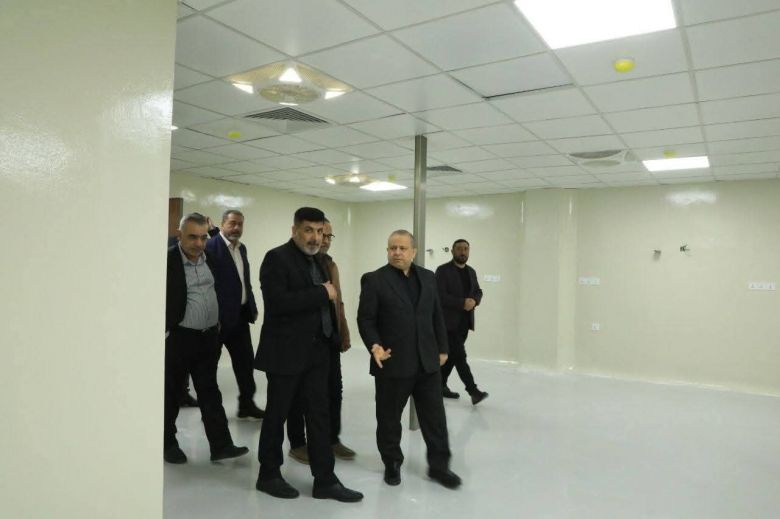 صرح طبي جديد في كربلاء.. 90% إنجاز لمشروع مستشفى الجهاز الهضمي