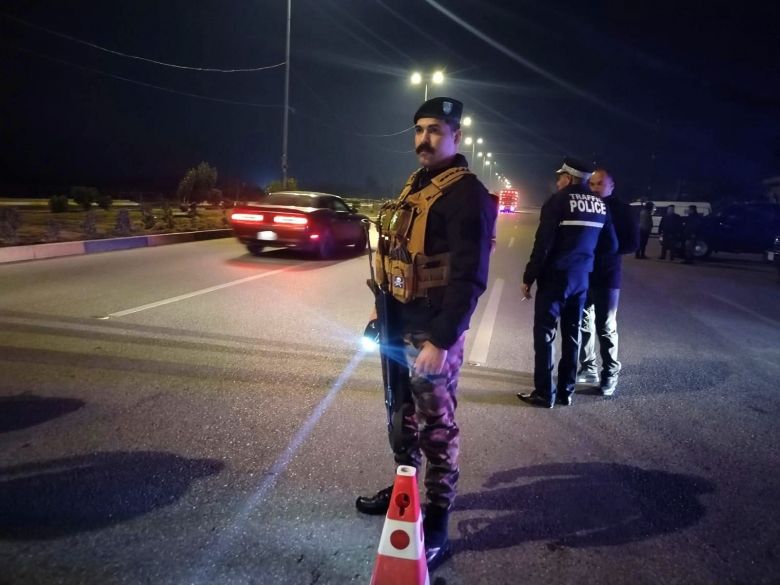 شرطة كربلاء تنفذ ممارسات أمنية في قضاء الهندية