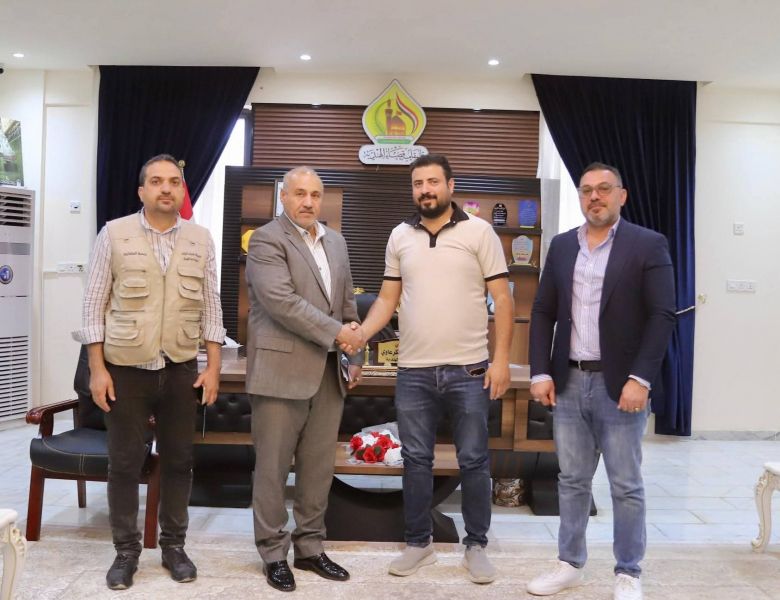 قضاء الهندية يشهد اعمال إكساء شوارع حيي الجمعية والسلام (ملييح)