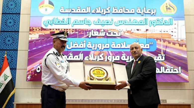 برعاية الخطابي.. كربلاء تحيي أسبوع المرور (٥٢) وتؤكد مضاعفة الجهود التنظيمية