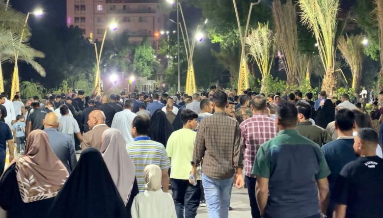 بالصور.. متنزه سيد جودة يجمع عوائل كربلاء وعبارات الشكر لمحافظها